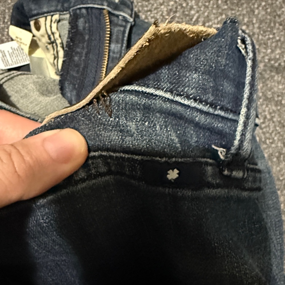 Lucky Brand Men's Dark Blue Straight Jeans 32x30 - Picture 6 of 8